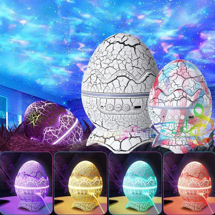 LED Dragon Egg Lamp - Galaxy Projector with Bluetooth Control Night Light - My Store